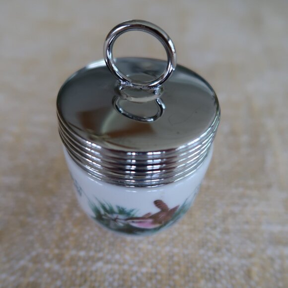 Vintage Royal Worcester Egg Coddler Bird Pattern Made in England - Picture 2 of 7
